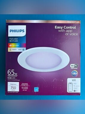 Smart Wi-Fi LED 6” Recessed Light